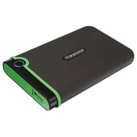 Transcend 2TB StoreJet 25M3 Anti-Shock External Hard Drive (Iron Gray) 3