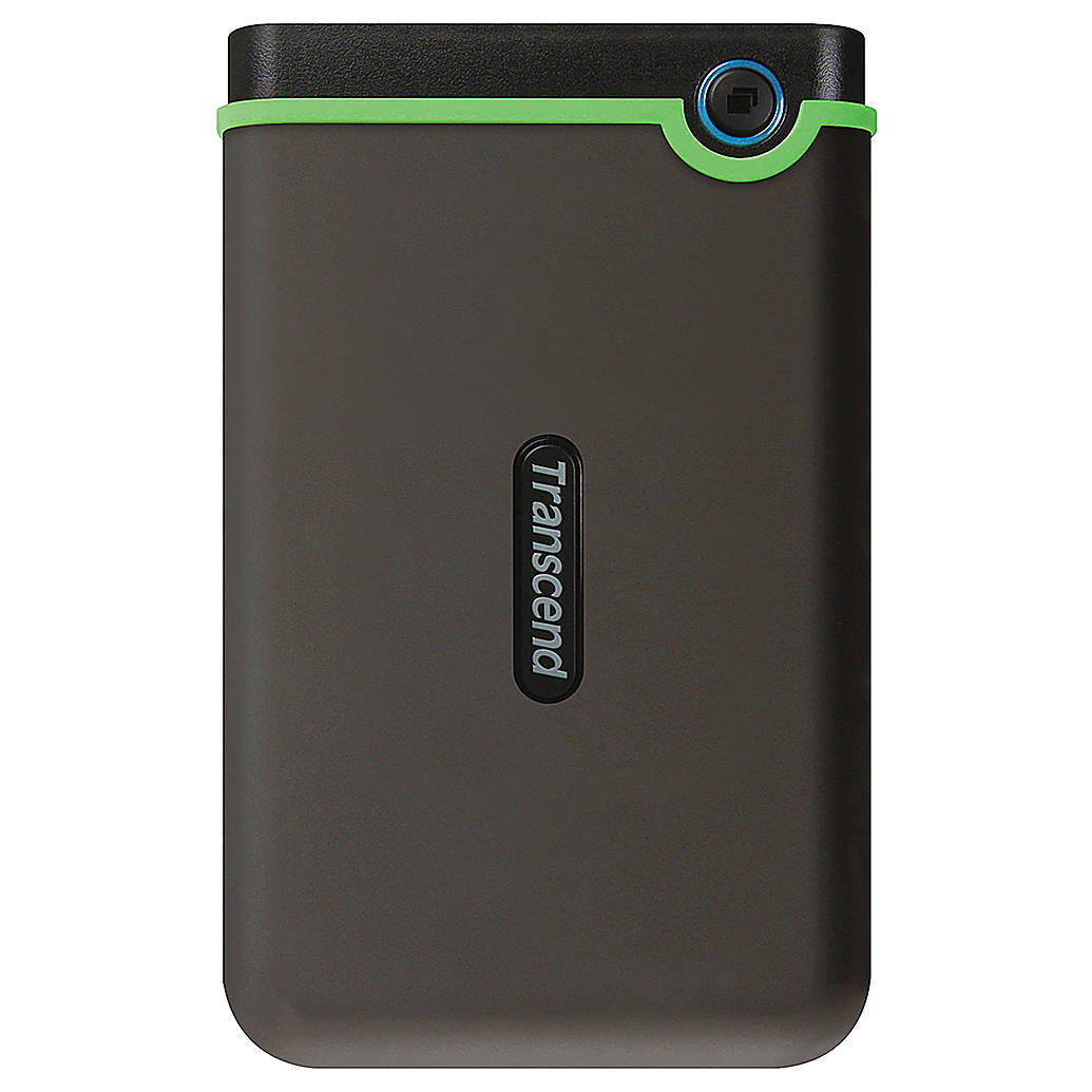 Transcend 2TB StoreJet 25M3 Anti-Shock External Hard Drive (Iron Gray)