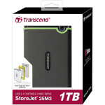 Transcend 1TB StoreJet 25M3S External Hard Drive 1