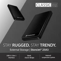 Transcend 2TB Storjet 25M3 USB 3.1 External Hard Drive 2