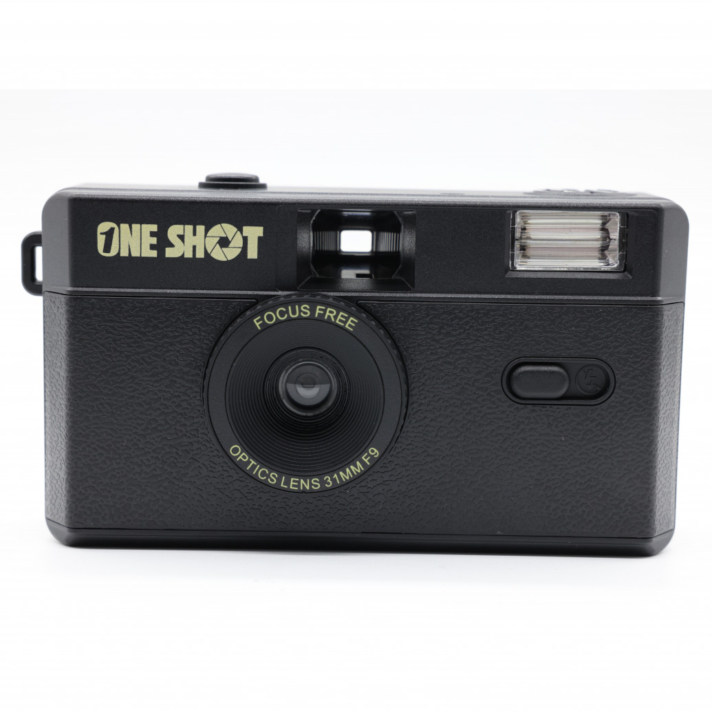 ONESHOT FILM CAMERA WITH FLASH FOCUS FREE 35MM F9 LENS