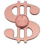 Fidget Spinner - Metal Dollar Sign - PINK 0