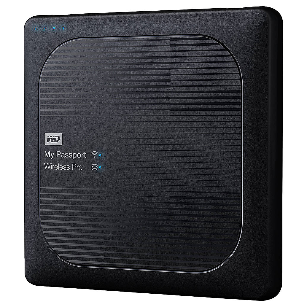 WD My Passport Wireless Pro 2TB Portable External Hard Drive