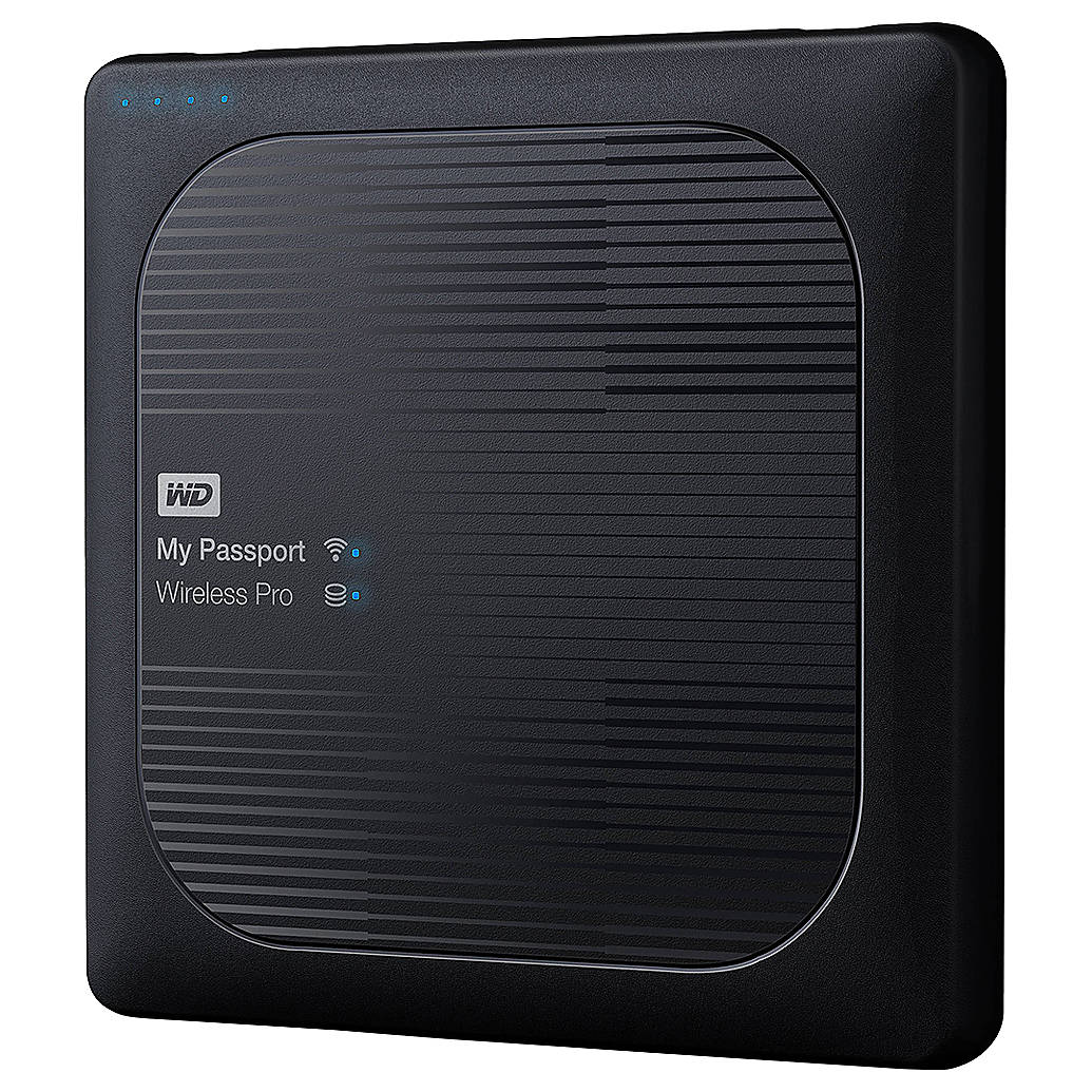 WD My Passport Wireless Pro 3TB Portable External Hard Drive