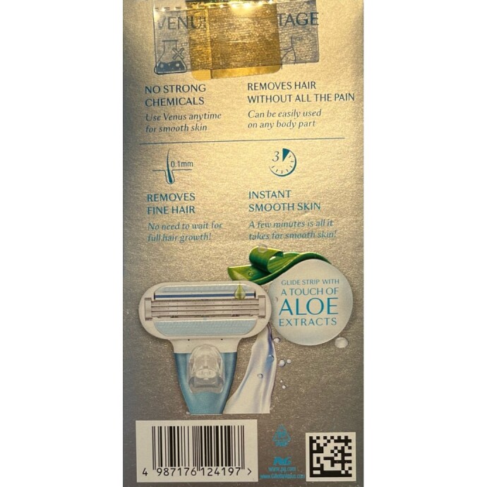Gillette Venus Razor w/1 Blade (Imported)