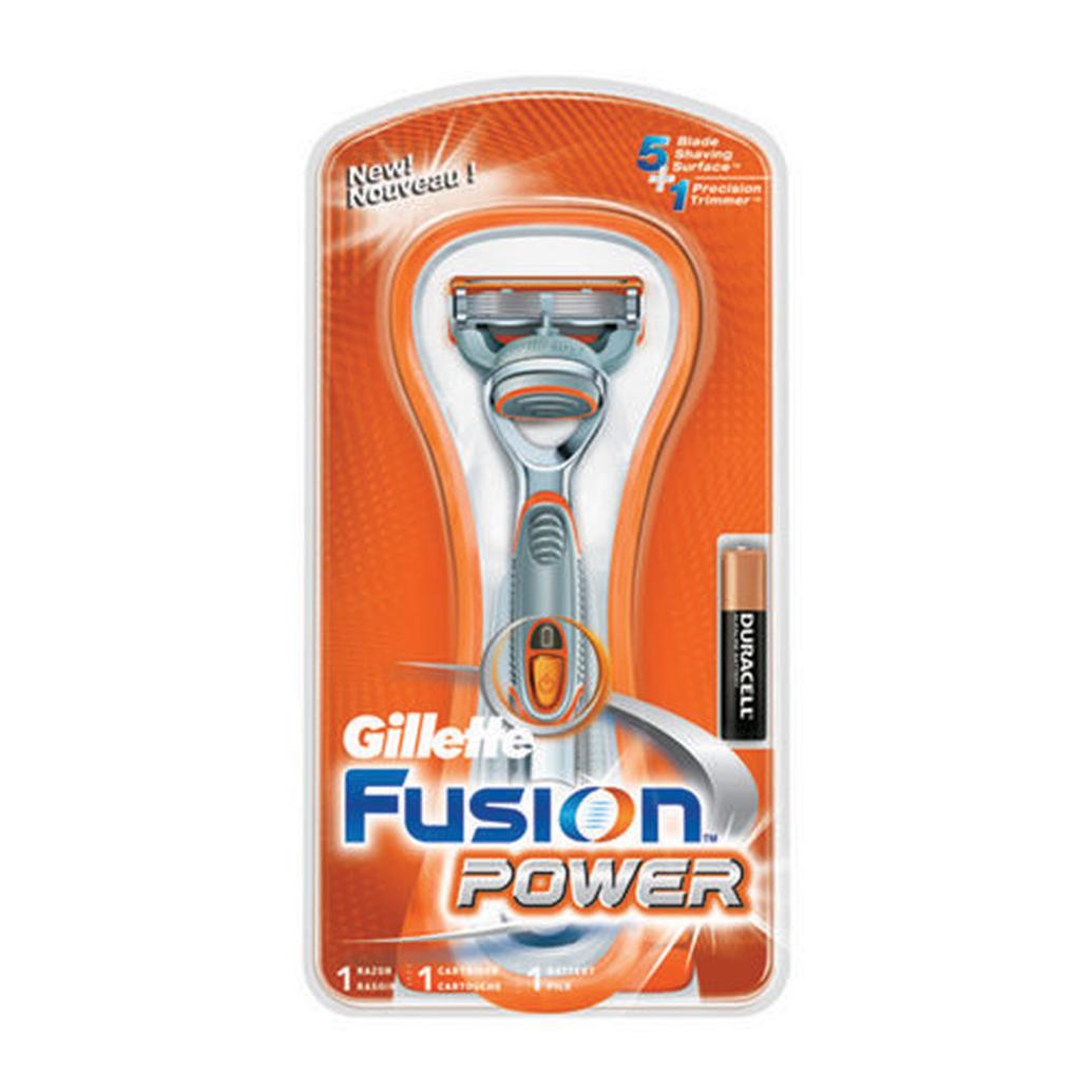 Gillette Fusion Power Razor Includes Battery and 1 Blade