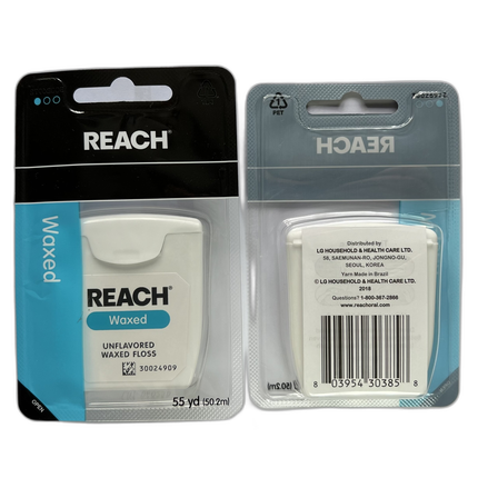Reach Floss Waxd Dental Floss 55yds