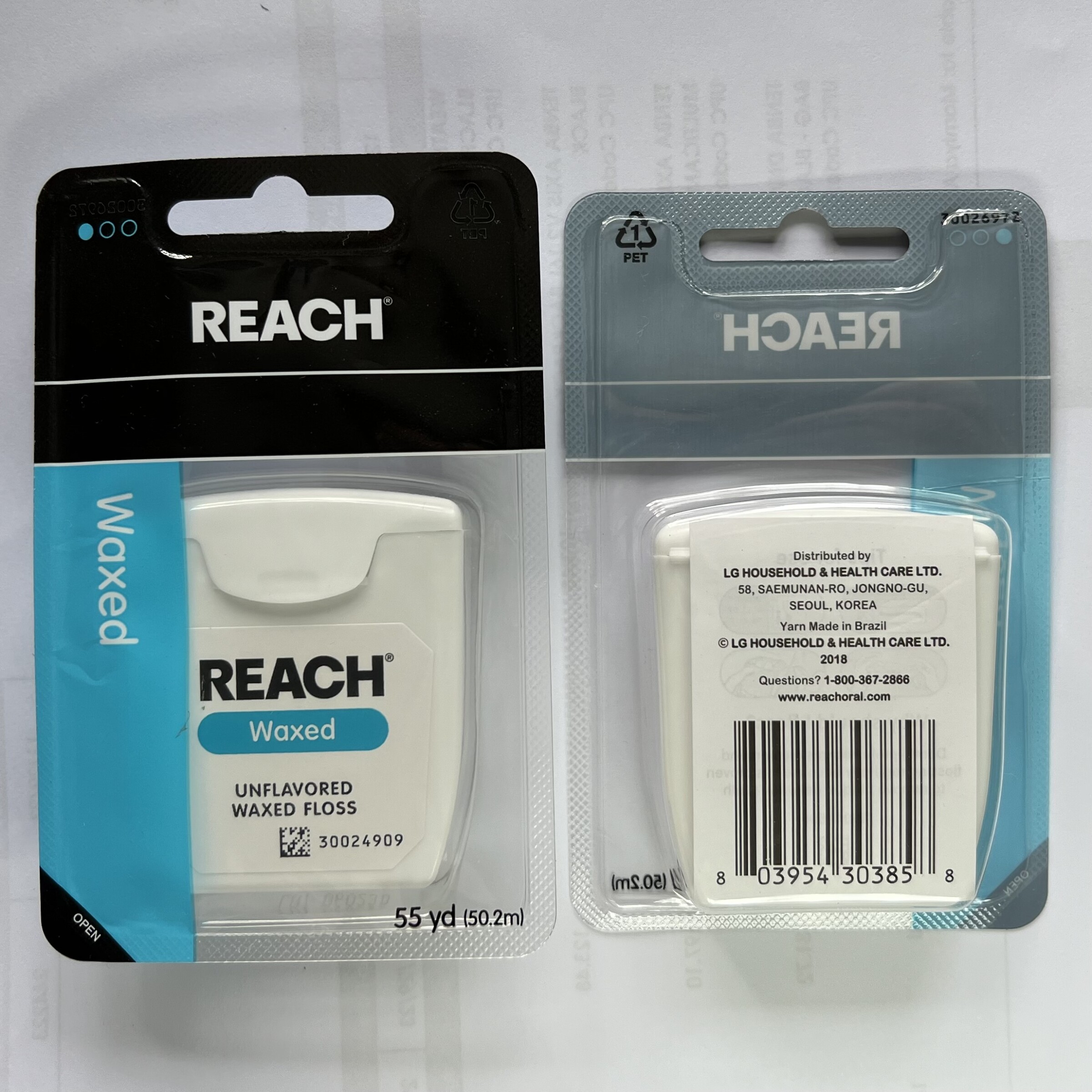 Reach Floss Waxd Dental Floss 55yds