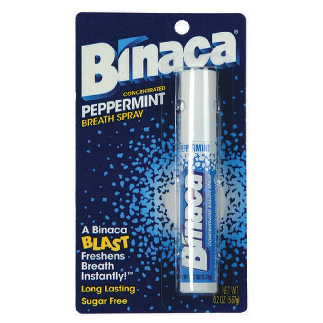 Binaca Breath Spray Peppermint .2oz
