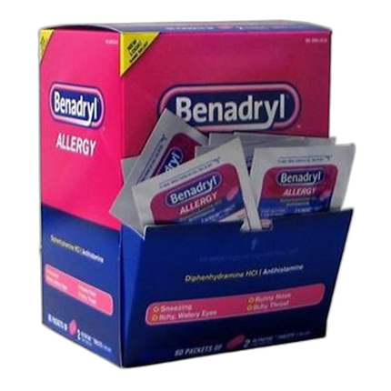Benadryl Allergy 2pks (Box of 60 2-pack)