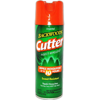 Cutter Insect Repellent 6oz Backwoods Aerosol Unscented 0
