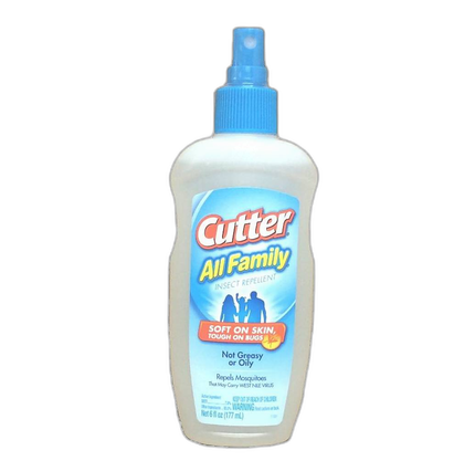 Cutter Insect Repellent Pump 6oz (Contains 7% DEET)