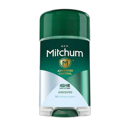 Mitchum Mens Deodorant Unscented 2.25oz Clear Gel