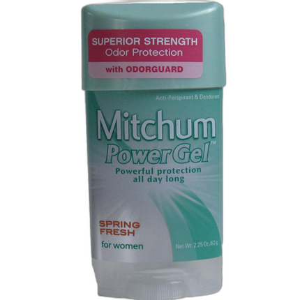 Mitchum Womens Deodorant Shower 2.25oz Clear Gel