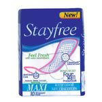 Stayfree Maxi-Pads 10pk (Can be Super or Regular depending on shipment)