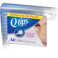 Q-Tips Cotton Swabs Travel Pack 30ct 0