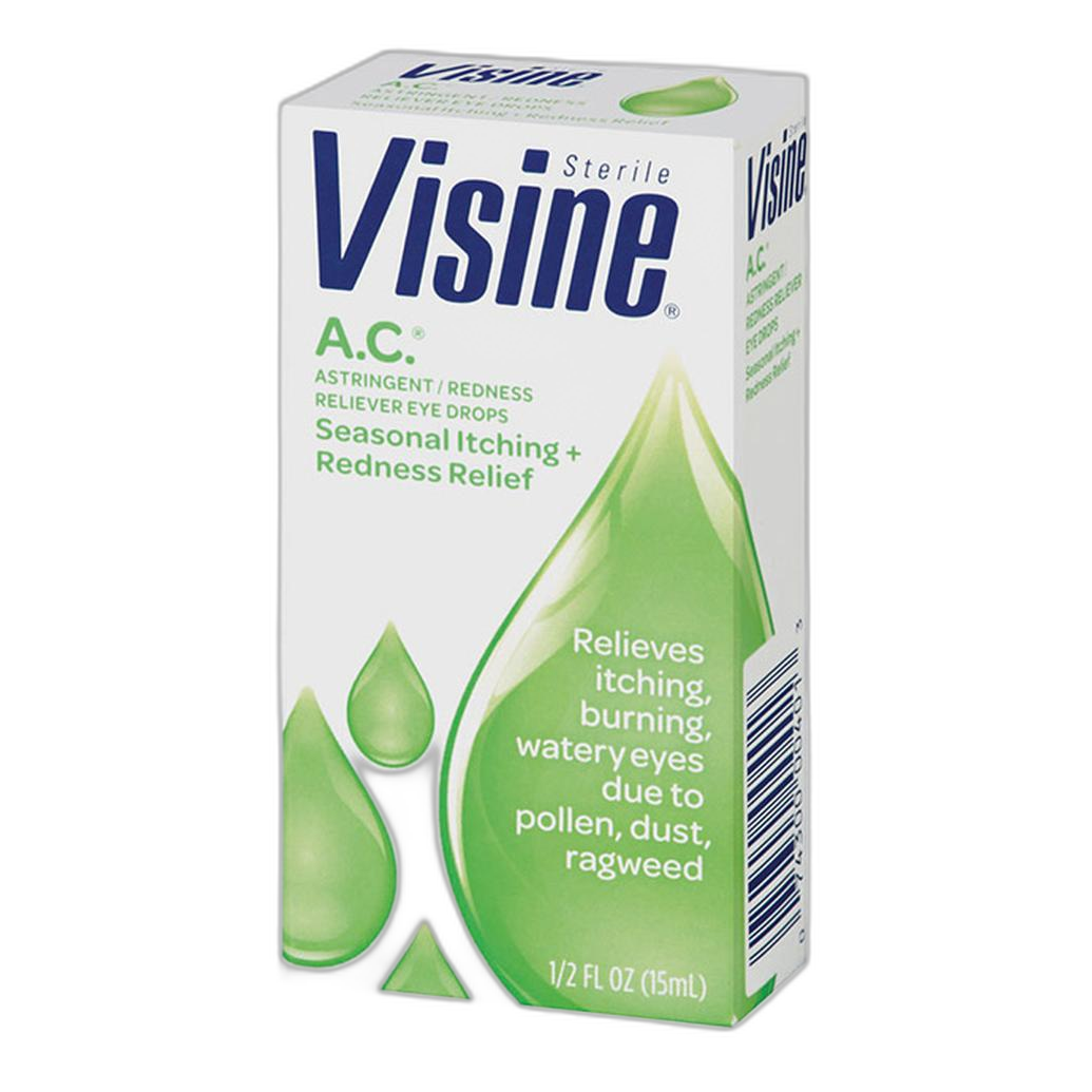 Visine Eye Drops .5oz AC Allergy Seasonal