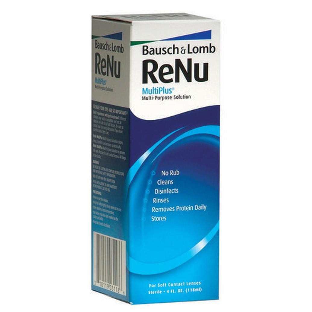 Bausch-Lomb ReNu 4oz Sensitive No-Rub Rinse Solution