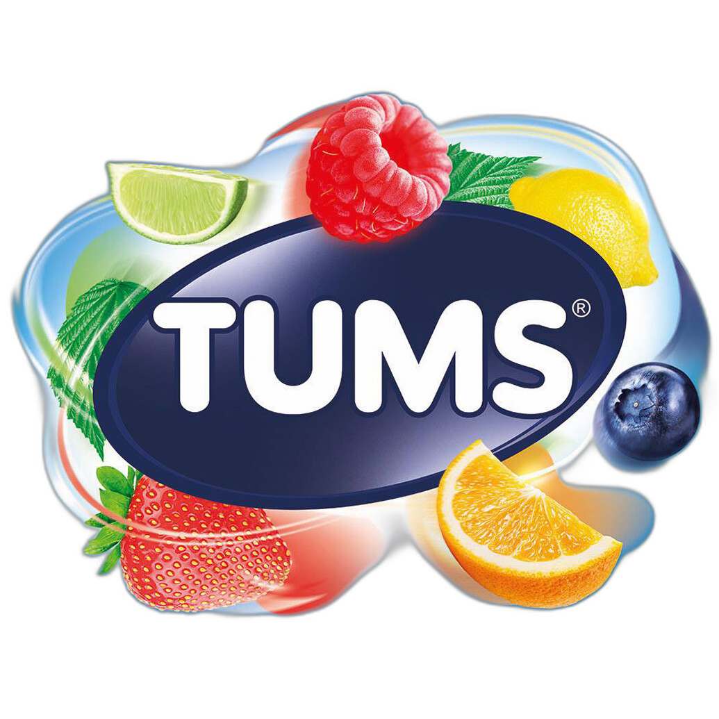 Tums Assorted Fruit/Berry 8ct Single Roll (Strengths Vary Batch to Batch)