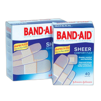 Johnson  and  Johnson Band Aid Plastic 30ct Assorted 0