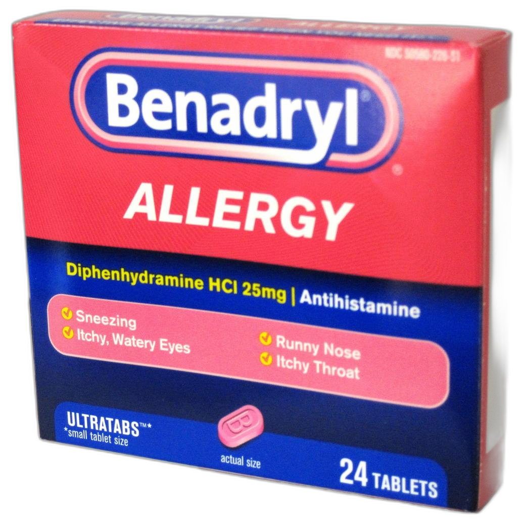 Benadryl 24ct Allergy