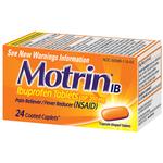 Motrin Caplets 24ct **Expiration April 2022 Only** 0