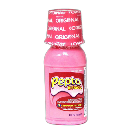 Pepto Bismol Liquid 4oz Original Flavor