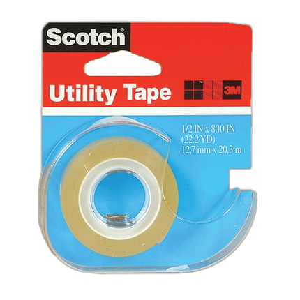 Scotch Utility Tape 1/2in x 800in Original Scotch Tape