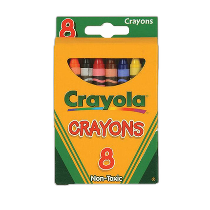 Crayola Crayons 8ct Assorted Colors