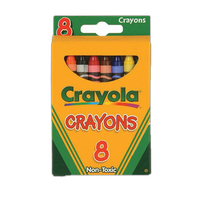 Crayola Crayons 8ct Assorted Colors