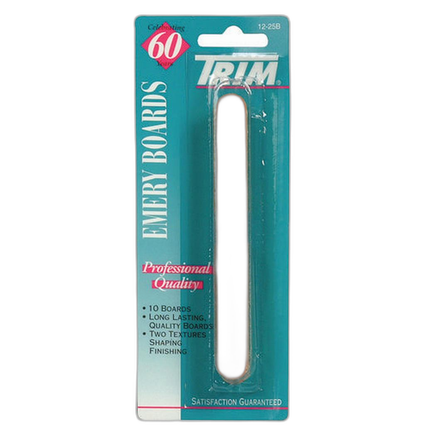 Trim Emery Board 10pk Two Sided 4.5inch Professional Quality