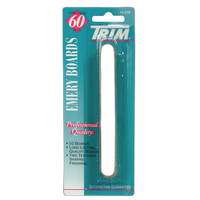 Trim Emery Board 10pk Two Sided 4.5inch Professional Quality 0