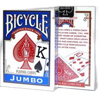 Bicycle Jumbo Index Playing Cards 0