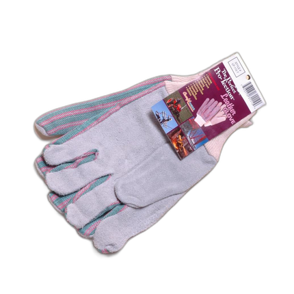 Leather Palm Gloves Knit Wrist All Purpose Work Gloves (Brands Vary)