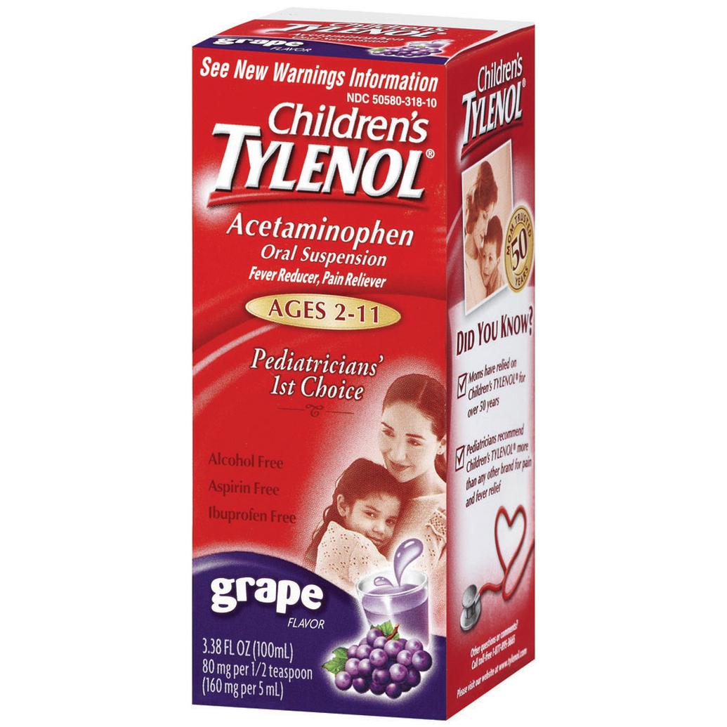 Tylenol Childrens Liquid 3.38oz