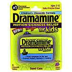 Dramamine Kids Chewable 8ct Grape Motion Sickness Med (ONLY 7/19 EXPIRATION) 0