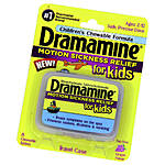Dramamine Kids Chewable 8ct Grape Motion Sickness Med (ONLY 7/19 EXPIRATION) 2