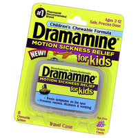 Dramamine Kids Chewable 8ct Grape Motion Sickness MedICINE 2