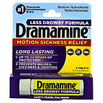 Dramamine Adult 8ct Less Drowsy Motion Sickness Relief 0