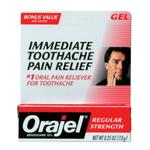 Orajel Toothache Pain Relief Regular .25oz Tube 0