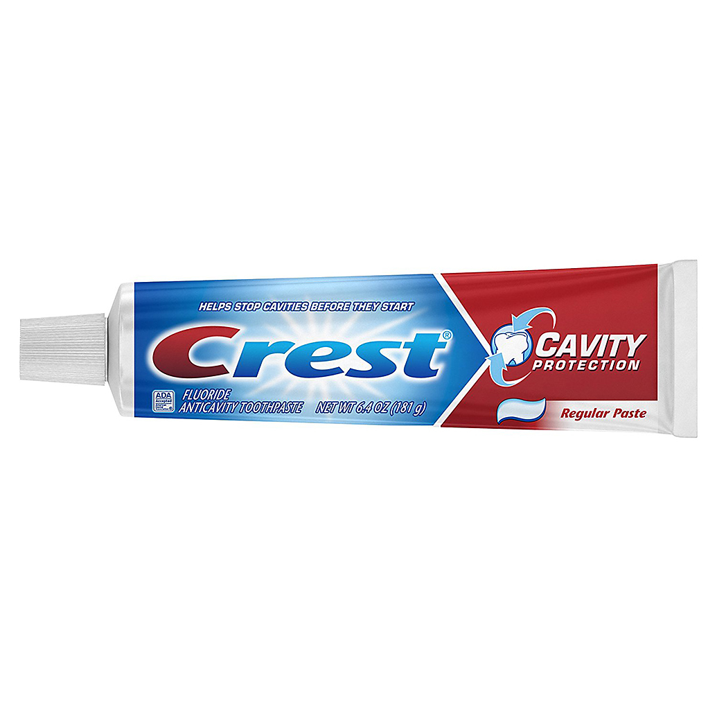 Crest Toothpaste 6 Regular Cavity Protction