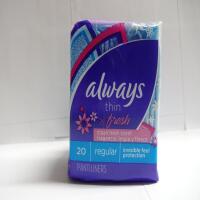Always Pantiliners 20ct Regular Scent 0