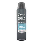 Dove Mens Deodorant Spray Clean Comfort 3.8oz 0