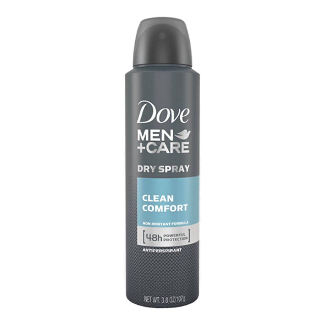 Dove Mens Deodorant Spray Clean Comfort 3.8oz