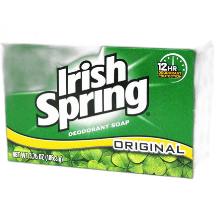 Irish Spring Soap 3.75oz Original Scent Bath Soap Bars (For One Bar Only)