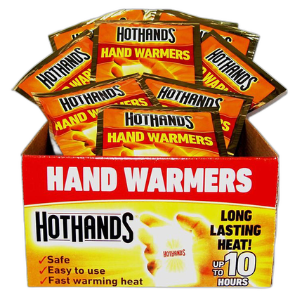 Hot Hands Hand Warmers Tray of 40 Pairs