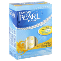 Tampax Pearl Tampons 10 PACK REGULAR UNSCENTED 0