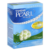 Tampax Pearl Tampons 10pack Super Unscented 0