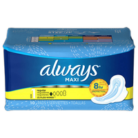 Always Classic Pads 10s w/Wings (Imported) 0