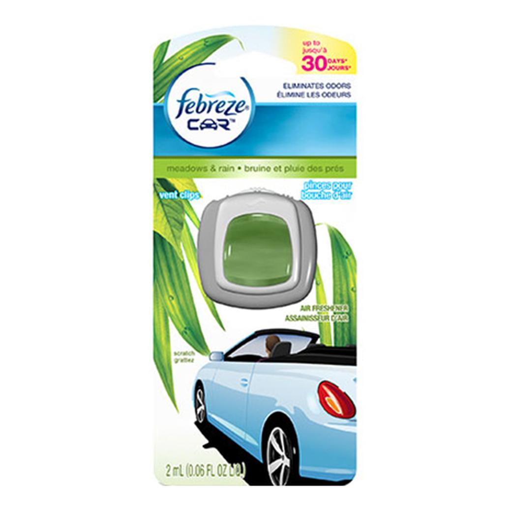 Febreze Car Vent Meadows  and  Rain 1ct